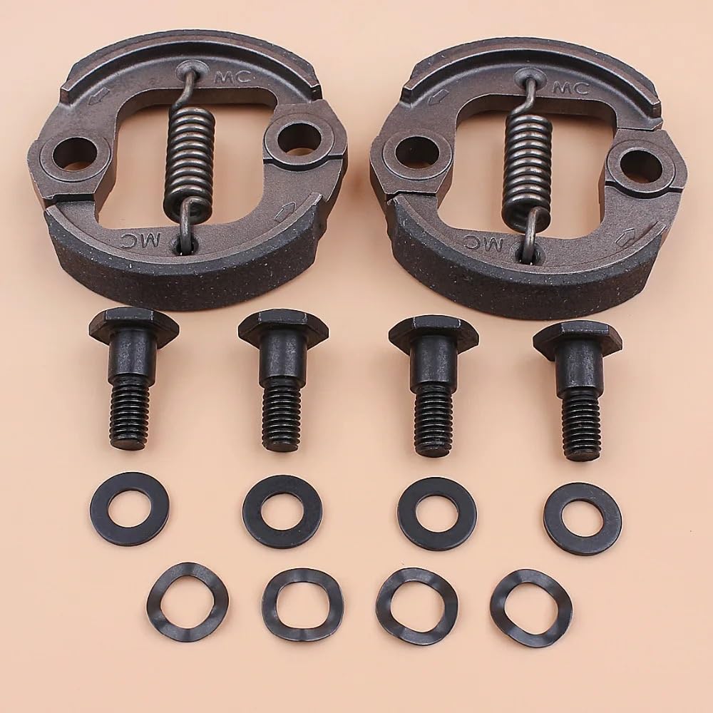 Kit de Pernos de Embrague Compatible con Motores de 2 Tiempos de 42.7 CC, 33 CC, 43 CC y 52 CC, CG430, CG520, 40-5F y 44-5F for cortacéspedes y desbrozadoras.