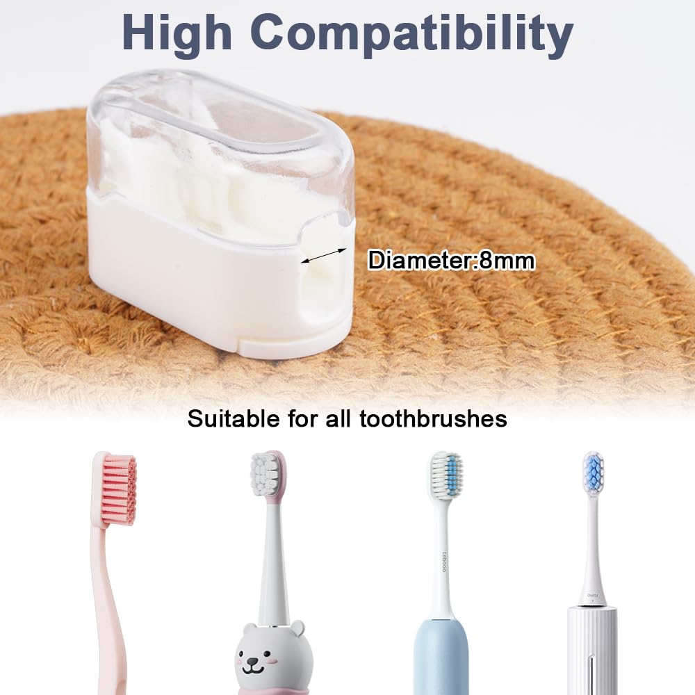 10 Pièces Couvercle De Protection Pour Tête De Brosse à Dents, Étui De