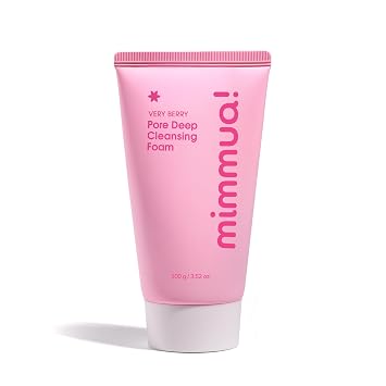 VERY BERRY Pore Deep Cleansing Foam | Berry Complex+ Fermented Ingredients for Moisture & Healthy Glow | Gentle Exfoliating Face Scrub for Bumpy Skin | Pore Cleanser | 100g/ 3.52 FL OZ