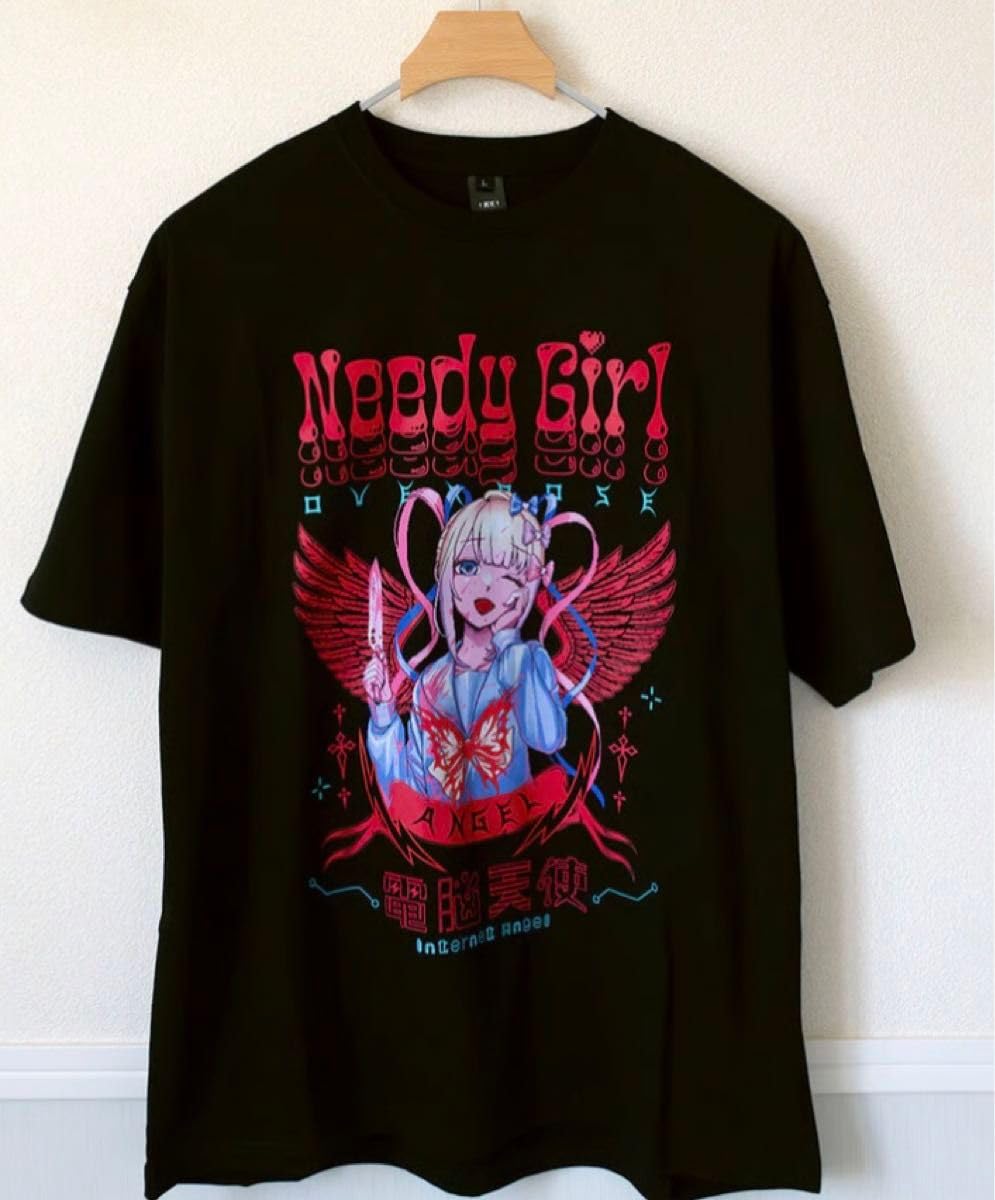 ニディガ　超てんちゃん　電脳天使Tシャツ　ニコニコ超会議2023 Amazon.co.jp: needy girl overdose ニディガ 超てんちゃん 電脳