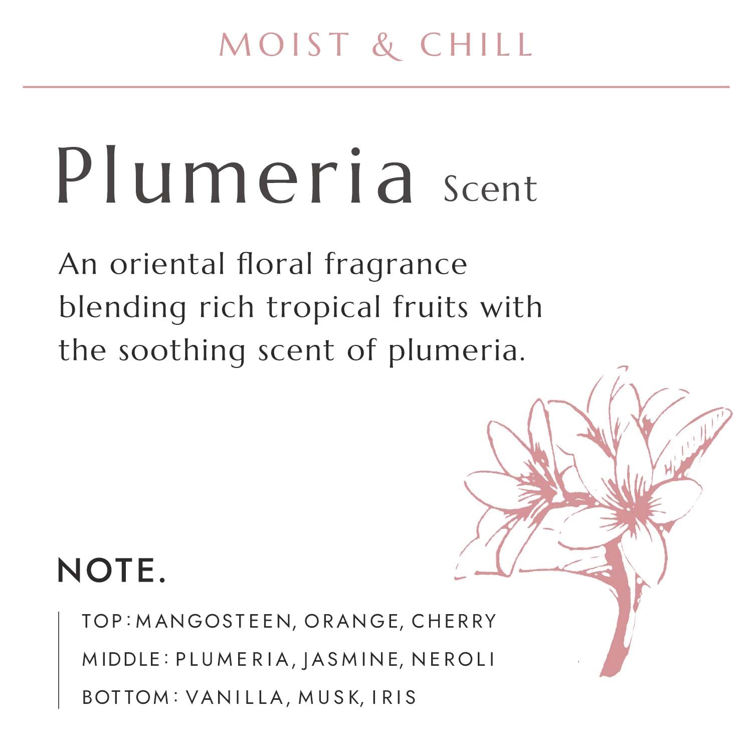 LIKOA, Moist and Chill Hydrating Shampoo and Treatment Set, for Damaged and Frizzy Hair, Botanical Hair Care, Oriental Floral Scent, Made in Japan, 16.9/17.64 Fl oz - Image 6