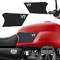 Vista 1 de Para Moto Guzzi V7 iii 850 2021 - Almohadilla lateral para tanque de combustible, almohadillas protectoras, calcomanías, calcomanía de gas, agarre