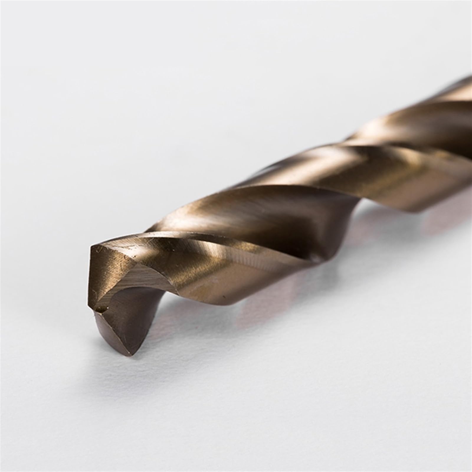 Lot de 10 forets au cobalt M42, ensemble de forets HSS-CO 0,5-10 mm, for percer l'acier trempé, la fonte et l'acier inoxydable(6.0mm 10pcs)