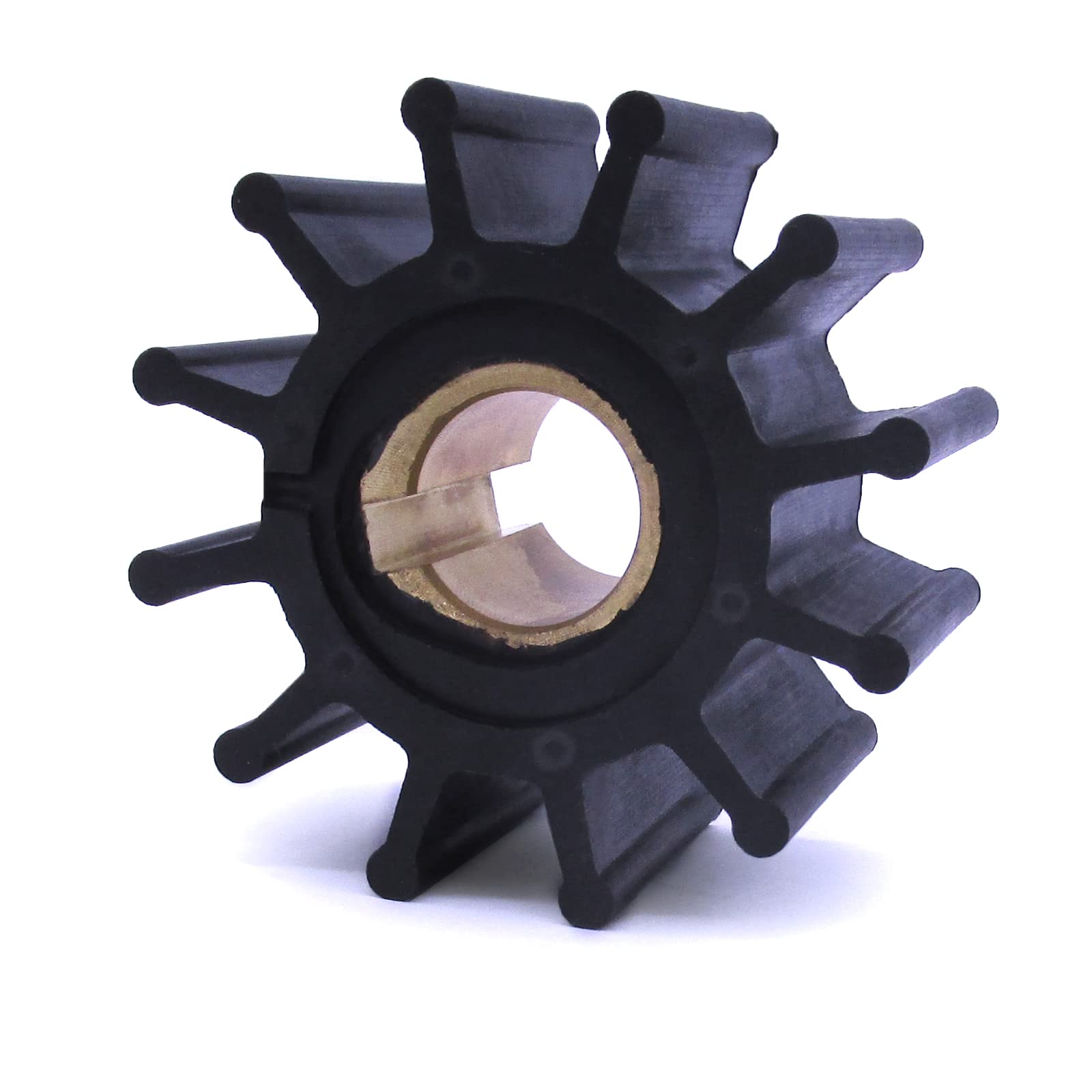 Flexibles Wasserpumpenrad 4568-0001 1427-0003 2877-0001 für Jabsco / 09-801B für Johnson / 18-3075 für Sierra / 875575-3 831182 für Volvo Penta /1 24310 -46090 145410-46090 für Yanmar /500108 für CEF