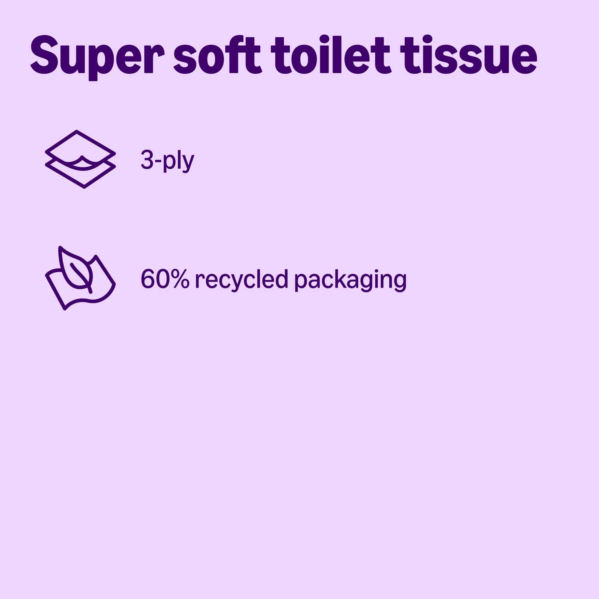 by Amazon Super Soft Toilet Tissue, 3-ply, 9 Rolls (1 Pack of 9), 200 Sheets per Roll, FSC Certified — view 5