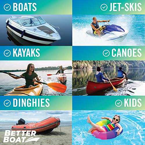 Image of Boat Paddle Telescoping Plastic Collapsible Oar, Kayak, Jet Ski, Rafting