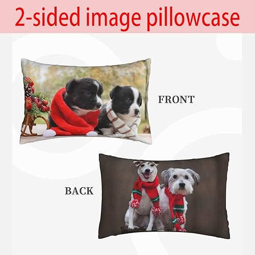 Miniatura 3 de Funda de almohada personalizada, almohada de fotos de amor, diseño personalizado de fotos o texto, regalos personalizados para cualquier almohada