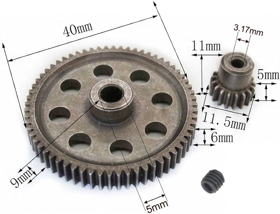 メル31180 Amazon.com: Hobbypark 11184 Steel Diff Differential Main Metal