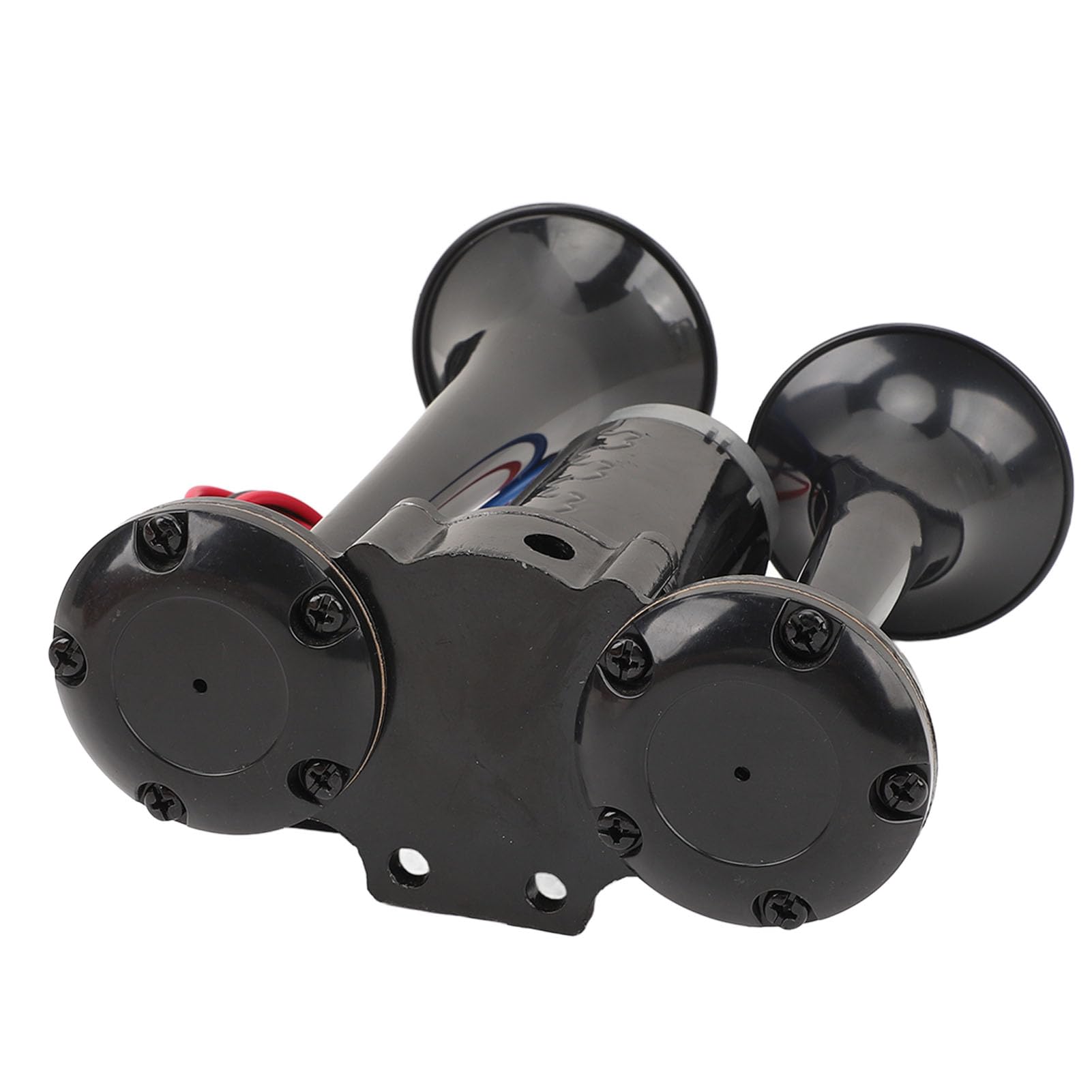 Acouto Kit di Tromba D'Aria 130dB con Compressore Metallico 24V, per Treno