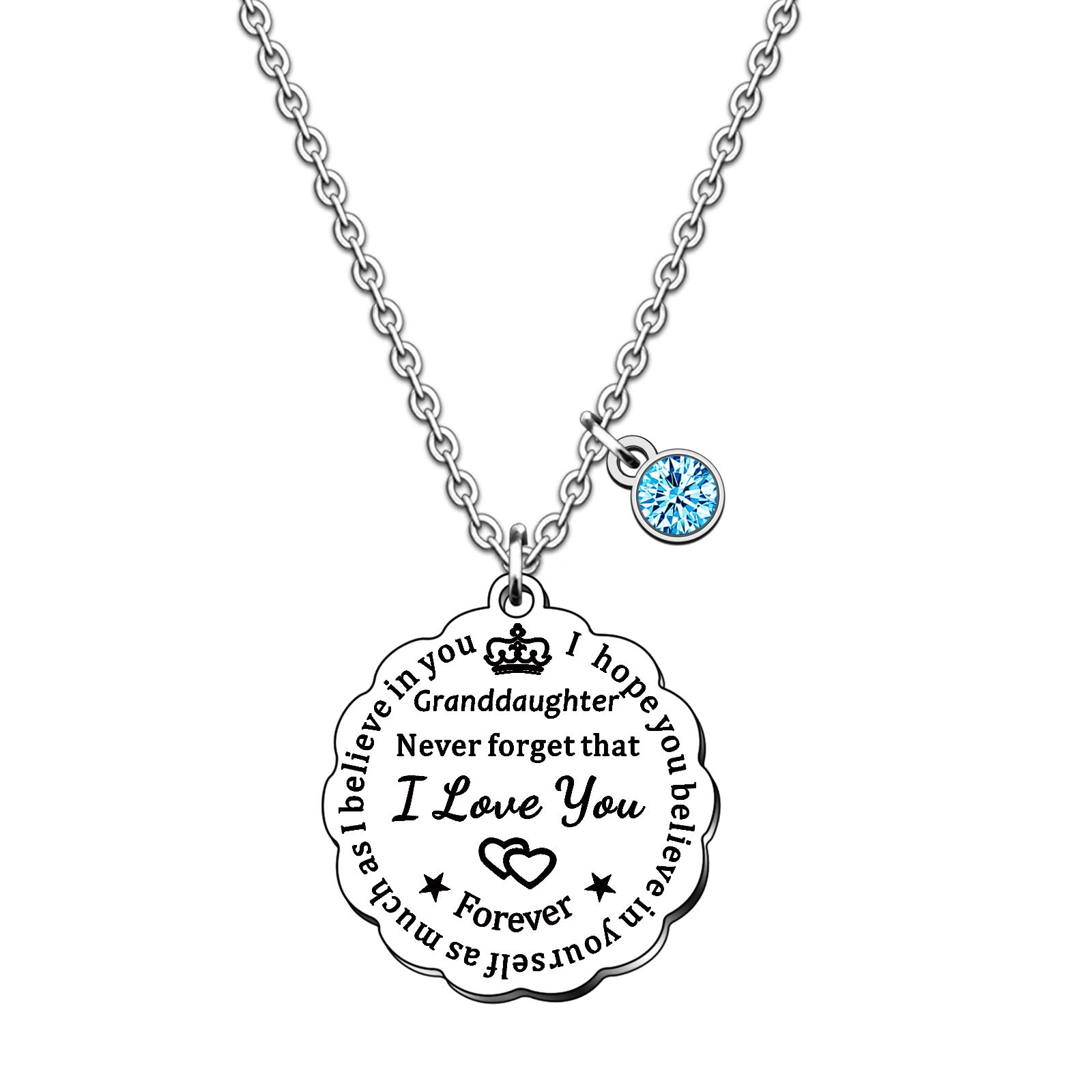 Collana con ciondolo a forma di nipote regalo di compleanno, gioielli da donna con scritta You are Braver Stronger Smarter Than You Think