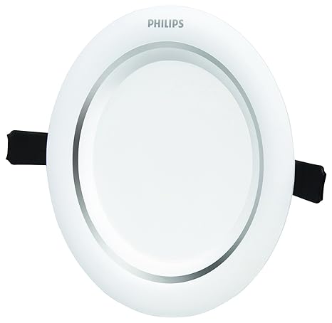 Philips Aura Plus 10-Watt Recessed LED Down Light (Warm Light, Round)