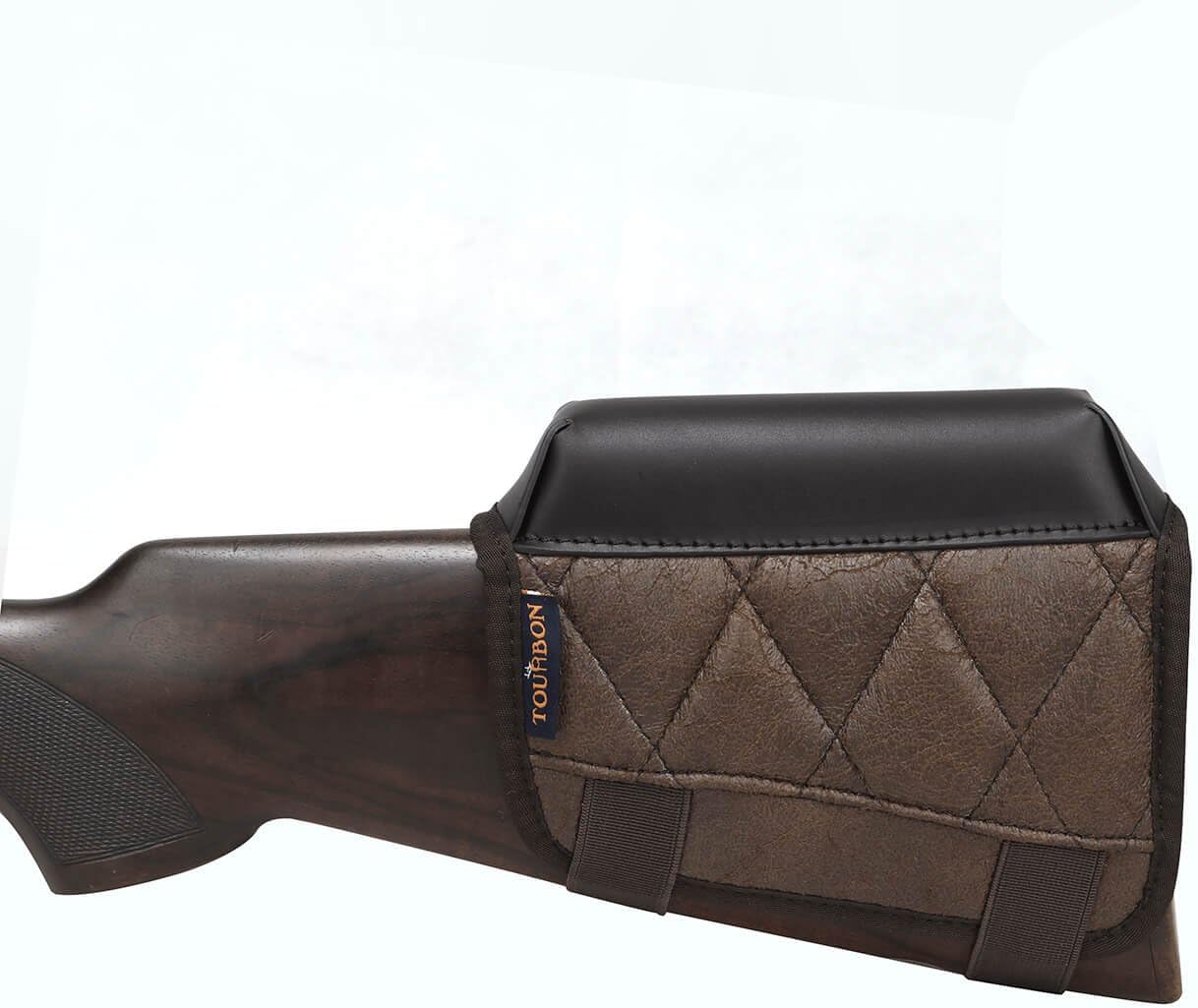 TOURBON Rifle Buttstock Cartridge Holder Cheek Rest Pouch, Right Handed, 17*5.5*13.5cm - Image 4