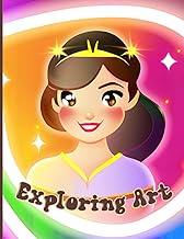 Exploring Art: Princess Sketchbook for Kids, for Drawing, Cartooning, Creating