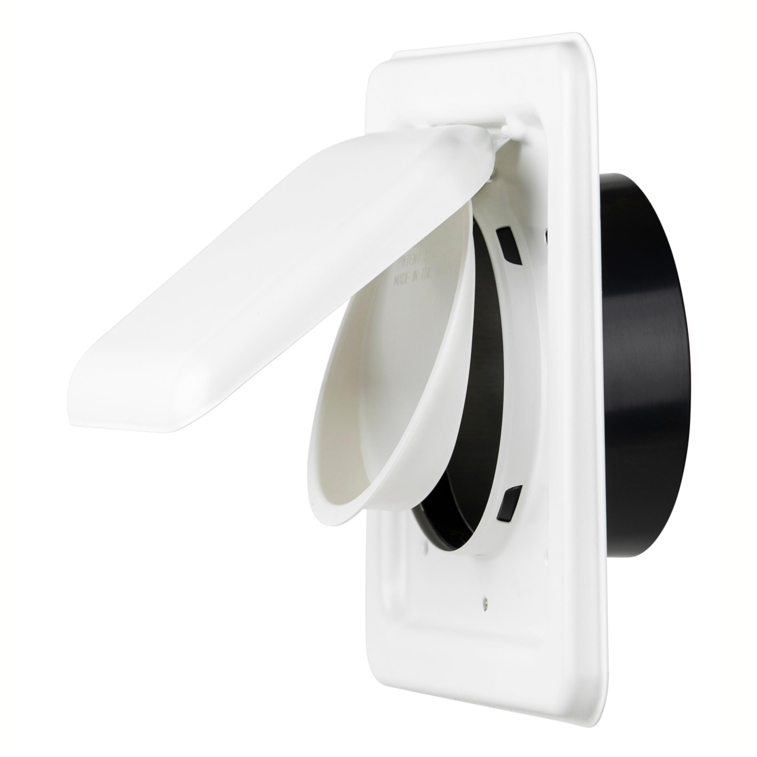 Housse d'aération sèche-linge extérieur 10,2 cm MetalGuard double porte