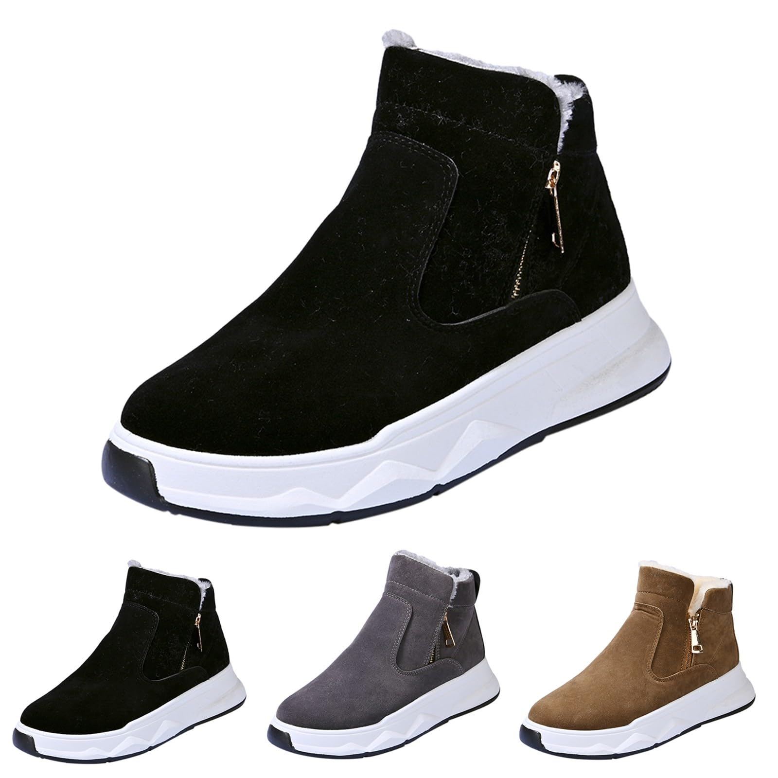 Schneeschuhe Herren Warm, Winterschuhe Herren Gefüttert, Wanderstiefel