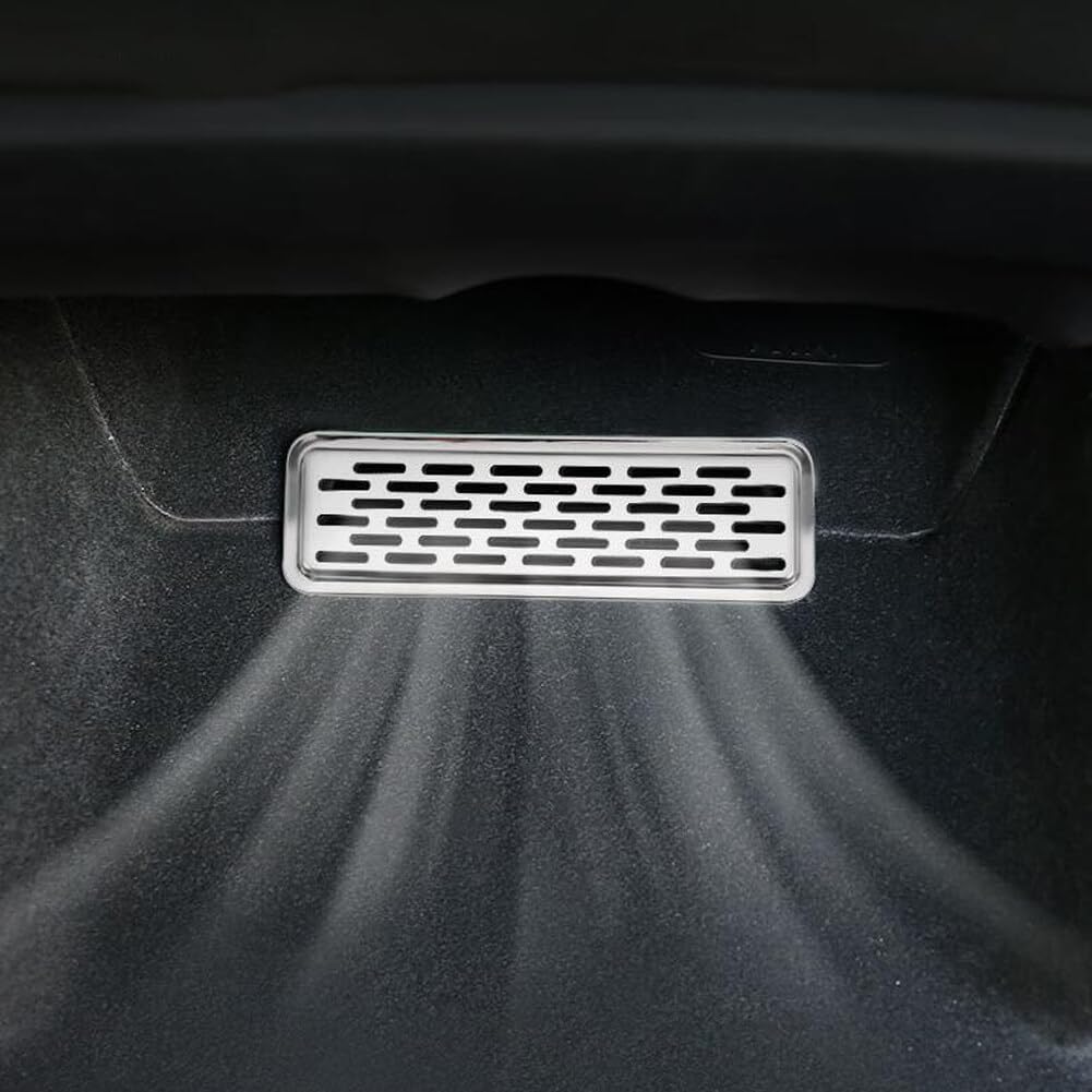 Copri Prese D'Aria Sotto Il Sedile Posteriore Per Model Y 2021-2023 - 1 Paio In ABS - Protezione Efficace E Facile Installazione
