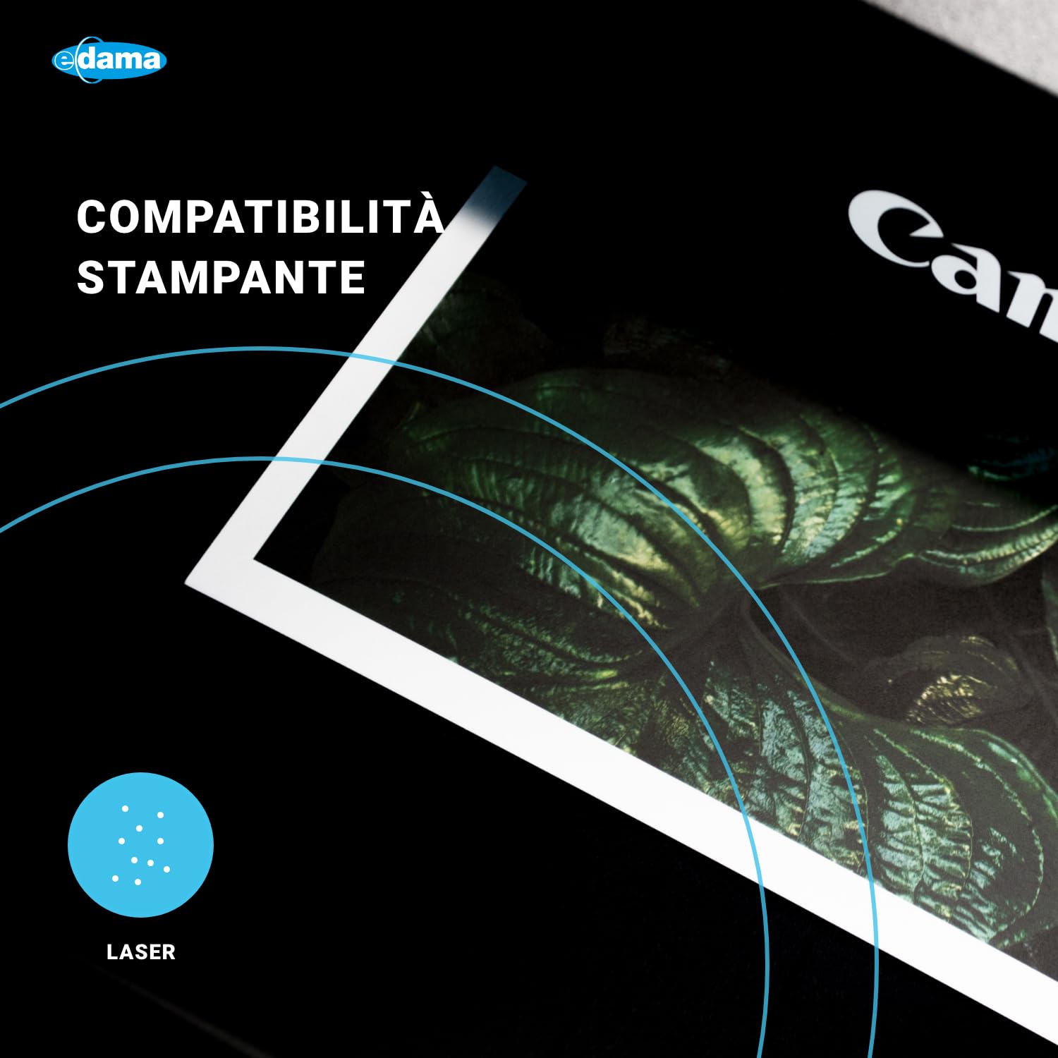 Papel adhesivo transparente. impresión láser 30 hojas a4
