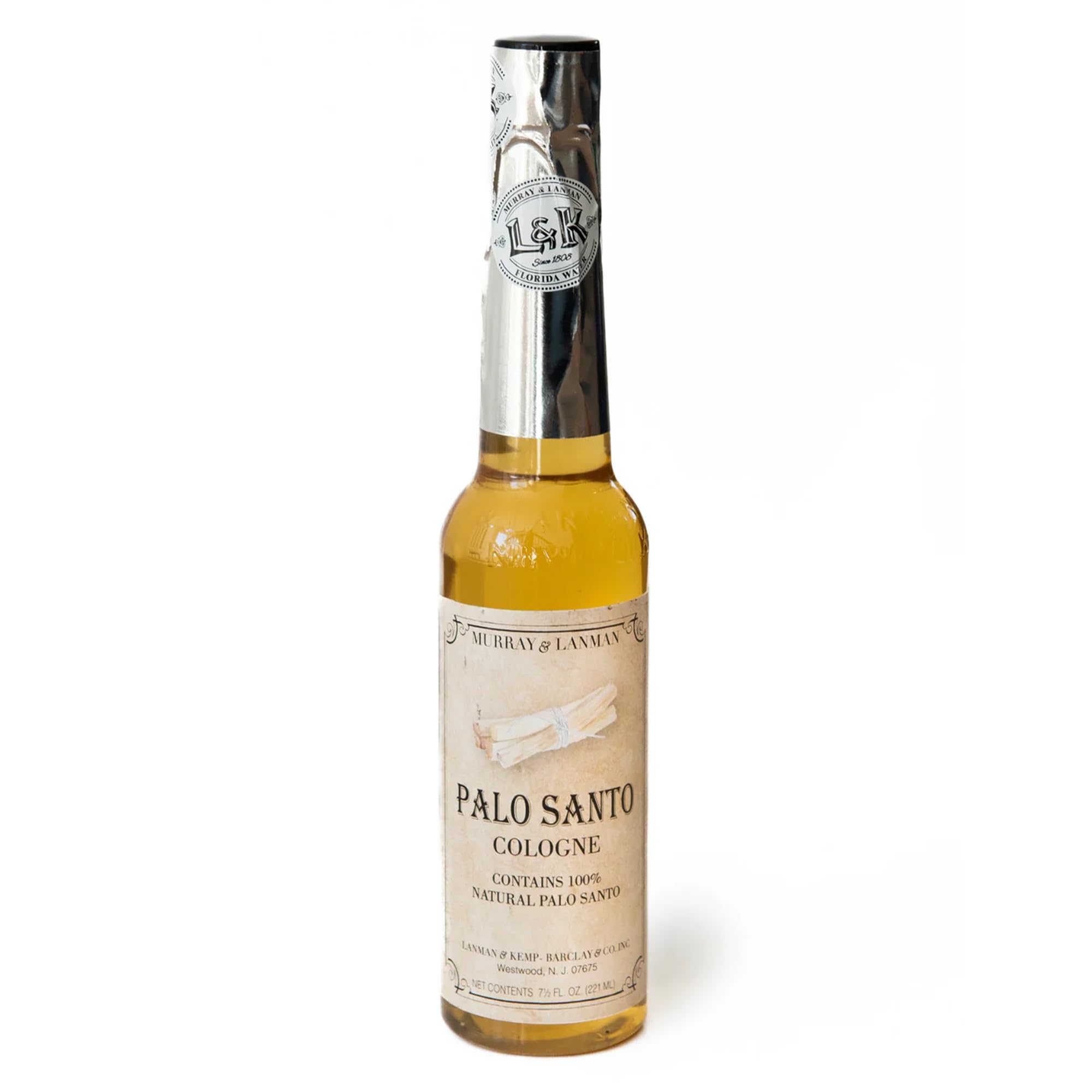 Lanman & Kemp Florida Water Cologne New York, Agua De Florida, 7.5 Fluid Ounce (Palo Santo)