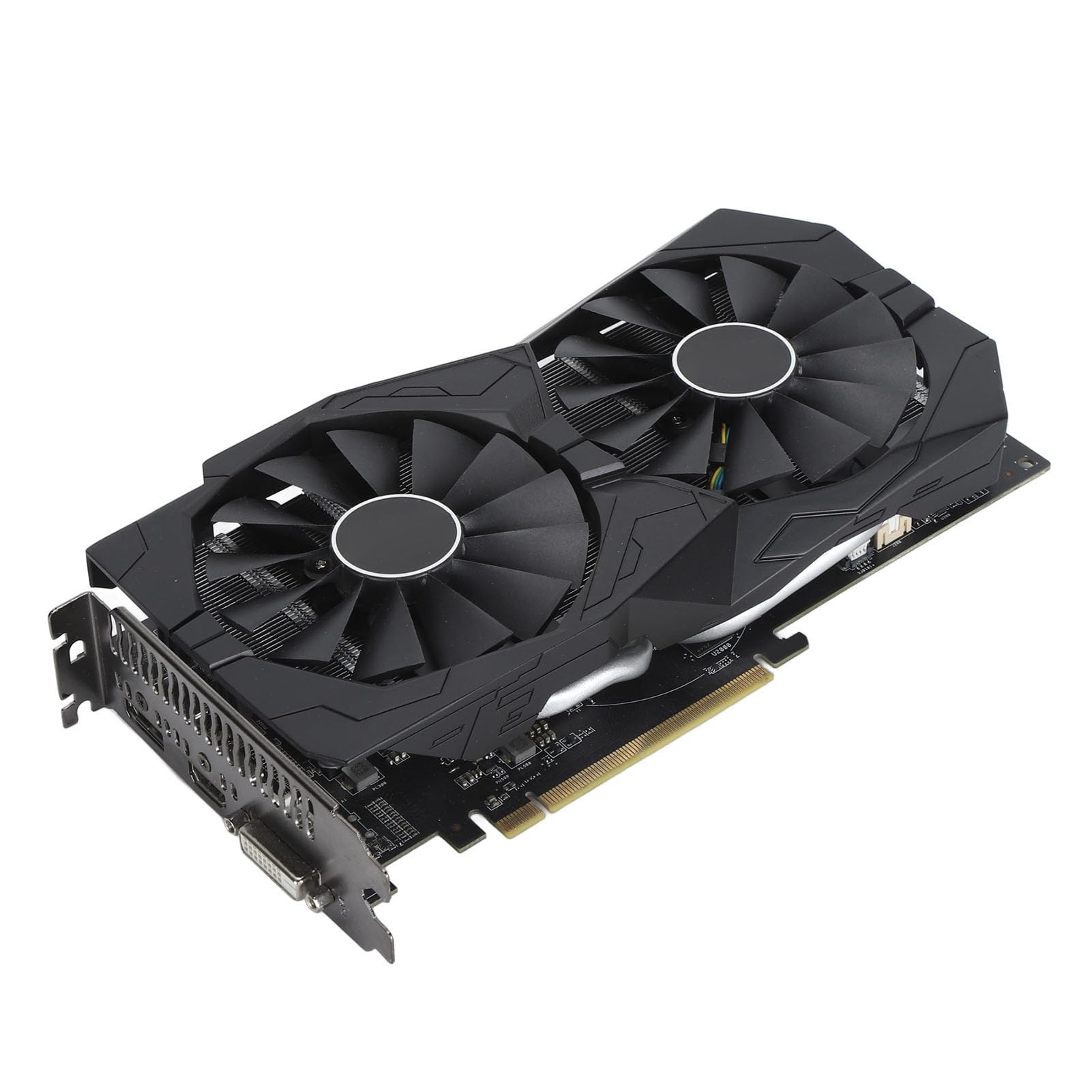 Karta Graficzna AMD RX580, 8 GB GDDR5 256-bitowa Karta Graficzna do Gier z Podwójnym Wentylatorem Chłodzącym, częstotliwość Rdzenia 1286 MHz, rozdzielczość 4096 X 2160, Karta