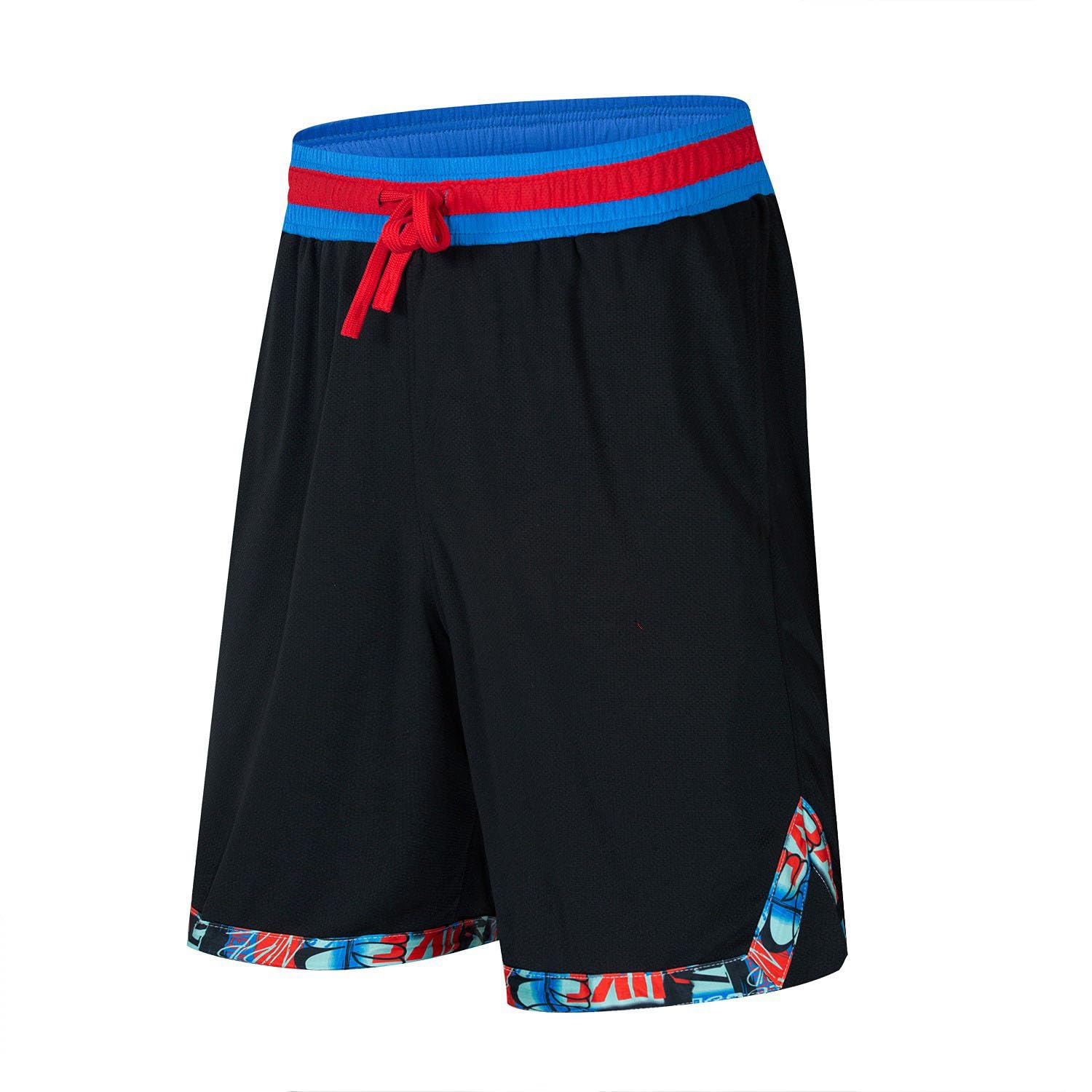 Mens Basketball Athletic Shorts with Pockets Mesh Shorts Workout Sport Quick Dry