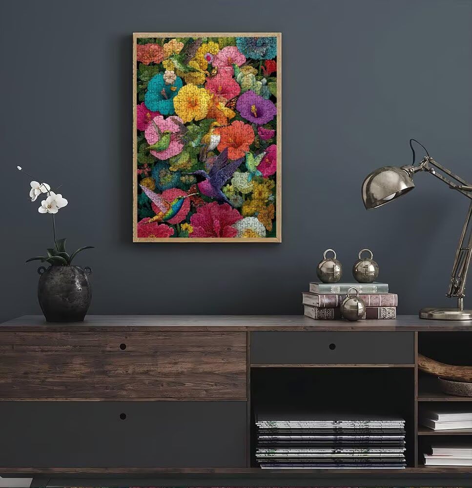 Puzzle 6000 Pezzi, Jigsaw Puzzle per Adulti, Uccelli Fiori BLQSBGA6-345 | Puzzle Classici, Impossibile Difficile Sfidanti Puzzles, Puzzle Decorativo per La Famiglia, Come Regalo e Decorazione Pareti