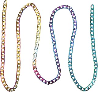 ARTIBETTER Ferro Cadeia Plana Substituição Alça Alça de Metal Alça de Ombro Saco Crossbody Bolsa para DIY Bag Crossbody Purse 7. 8Mm