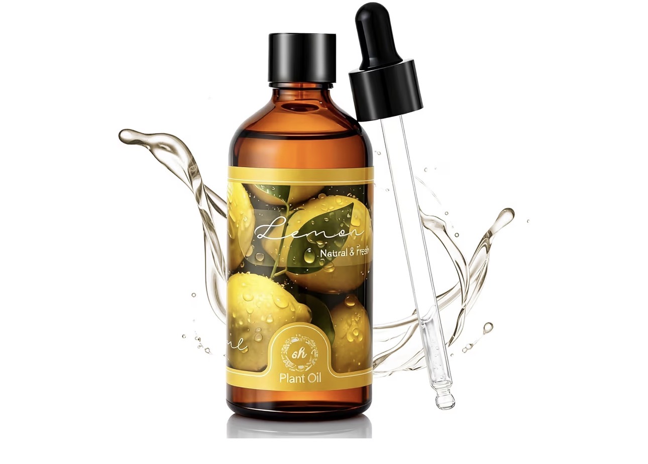 Pure Lemon Oil for Aromatherapy