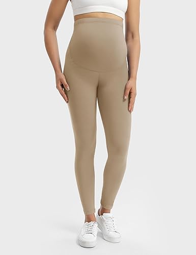 Miniatura 2 de Buttergene Leggings de maternidad para mujer sobre el vientre, pantalones de entrenamiento de maternidad, leggings de yoga para embarazo