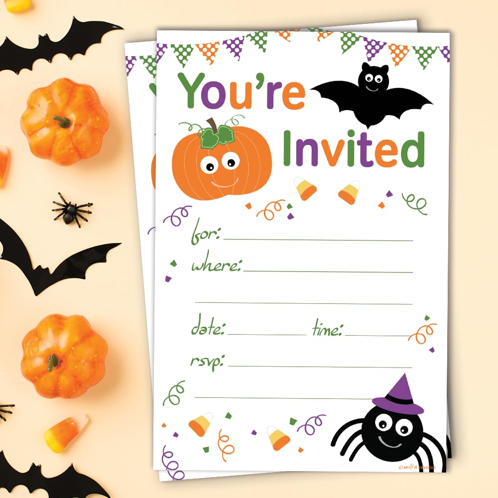 amazon-com-halloween-themed-child-party-invitations-fill-in-style-20-count-with-envelopes-by-m-h-invites-home-kitchen for Blank Free Printable Halloween Party Invitations Amazon.com : Halloween Themed Child Party Invitations - Fill In Style (20 Count) With Envelopes by m&h invites : Home & Kitchen for Blank Free Printable Halloween Party Invitations