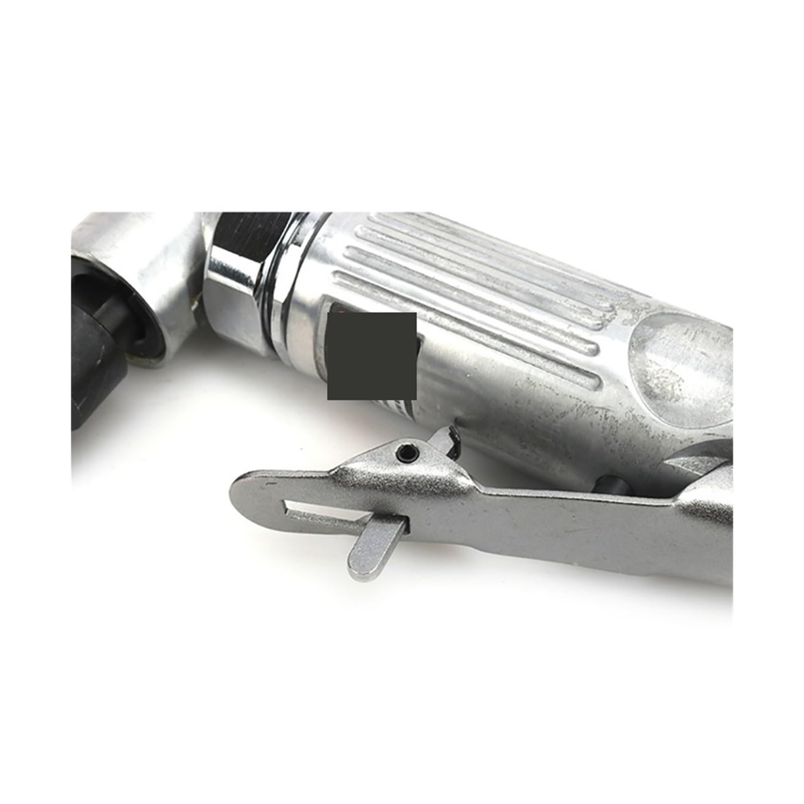 Lucidatrice per pietre Mini 1/4 Air Angle Die Grinder 90 Gradi Pneumatico Rettifica Lucidatrice Mulino Macchina for Incidere Intaglio Tool Kit Con Dischi Abrasivi Comodo da usare(Only machine)