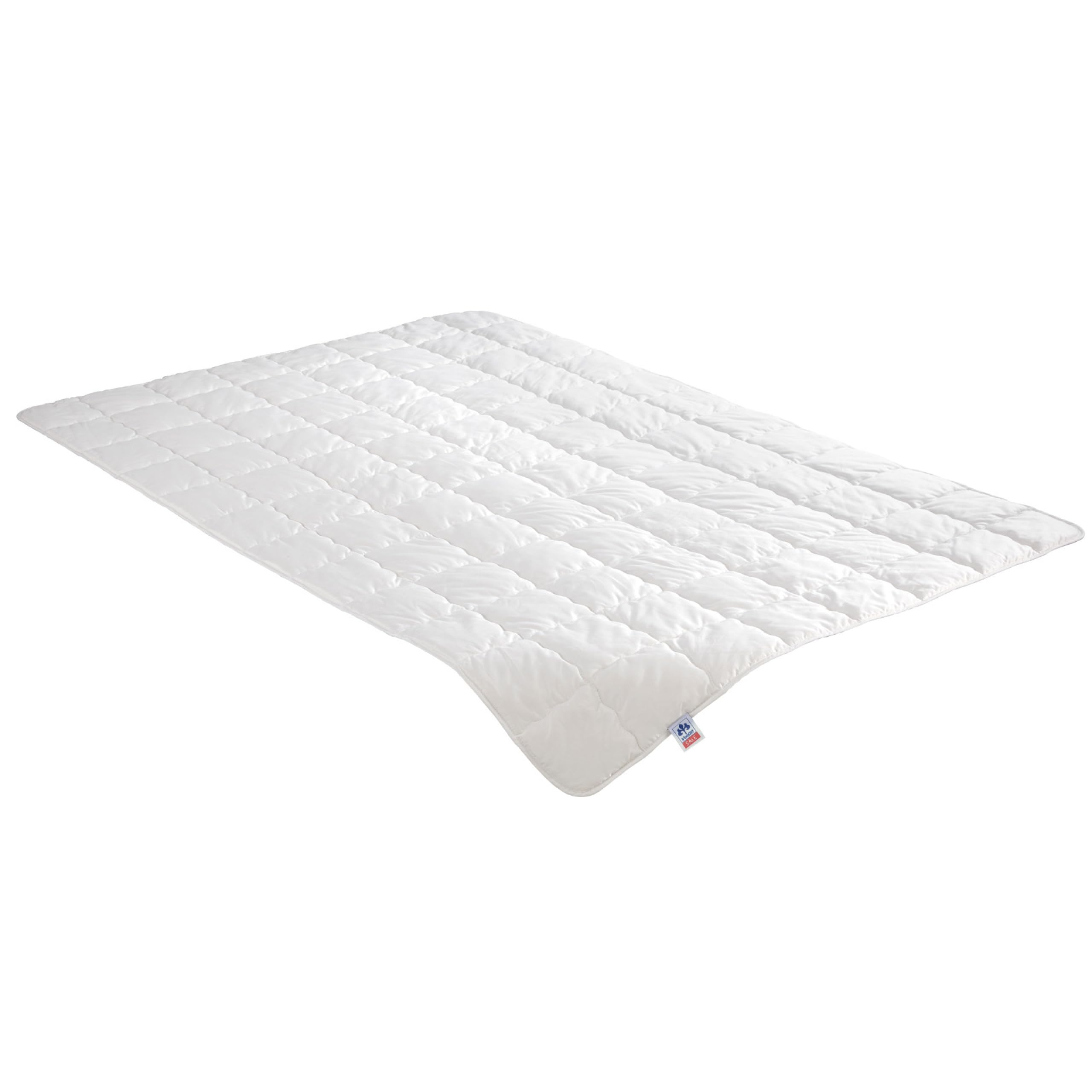 Irisette Steppbett Wasch-Seide - Produziert in Deutschland - Steppbett aus 60% Wildseide, 40% Baumwolle, inkl. Aufbewahrungstasche, 155 x 220 cm, Öko-Tex Zertifiziert