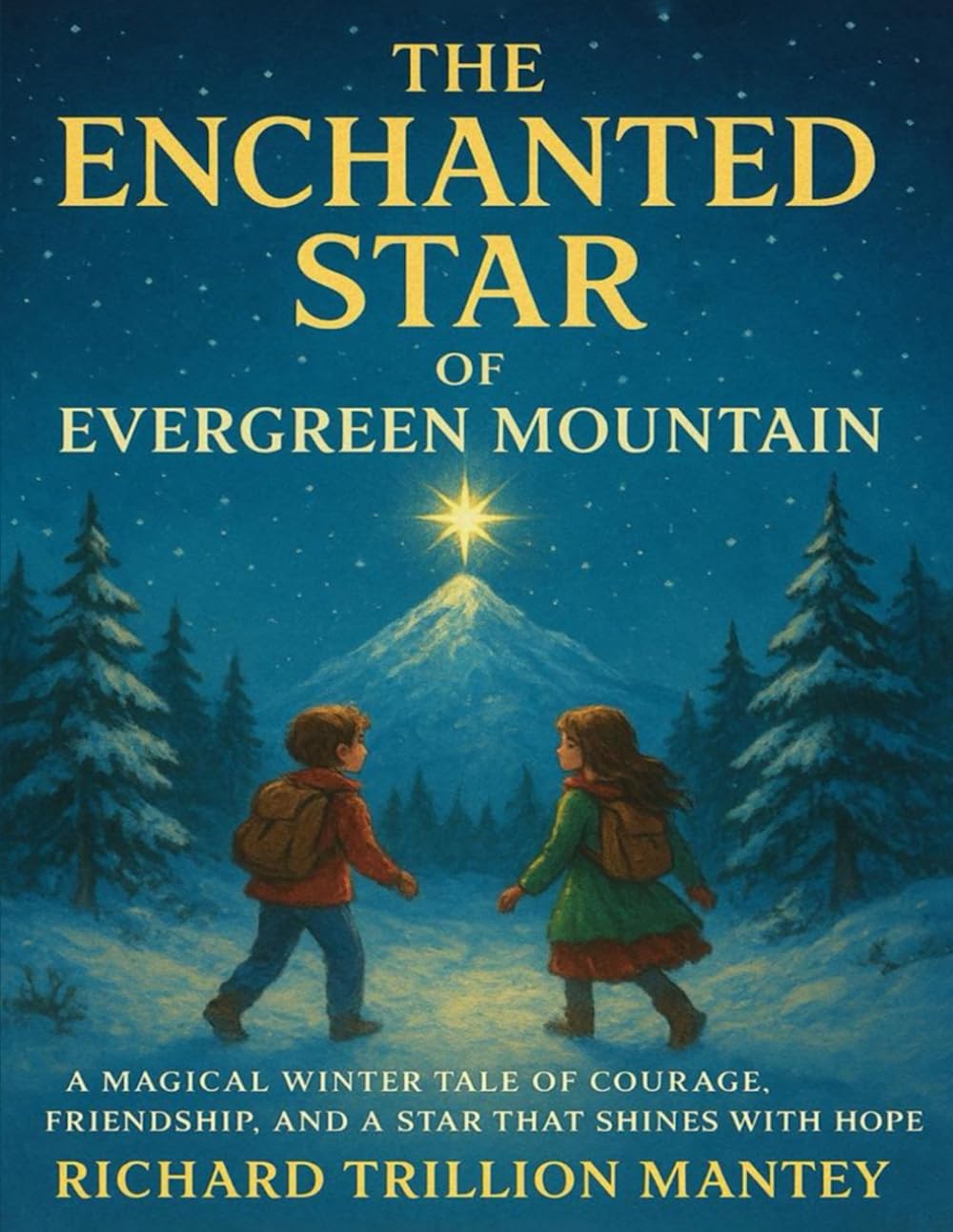 The Enchanted Star of Evergreen Mountain: A Magical Winter Tale of Courage, Friendship, And A Star That Shines With Hope