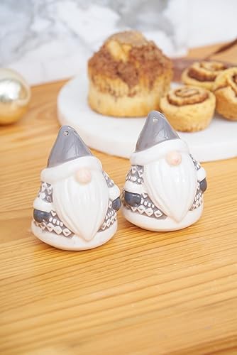 Miniatura 4 de Gallerie II Salero y pimentero 3D de gnomo beige beige