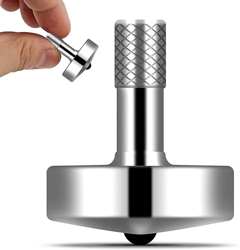 Miniatura 51 de DjuiinoStar Parte superior giratoria de alta calidad: tallo alargado, fácil de girar, alto rendimiento (BR 13+, AVG 5-8), acero inoxidable