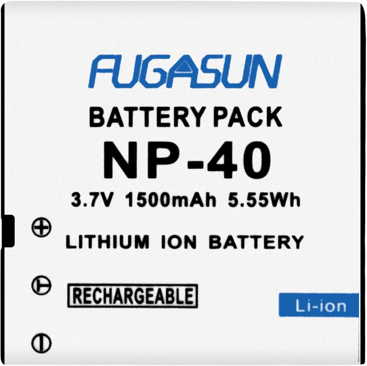 2 pcs 1500 mAh NP-40 Battery With NP-40 NP40 Battery Charger for Casio EX-Z1000 EX-Z1050 EX-Z1080 EX-Z1200 EX-Z700 EX-Z750 EX-Z850 EX-FC100 FC150 FC160S Z400