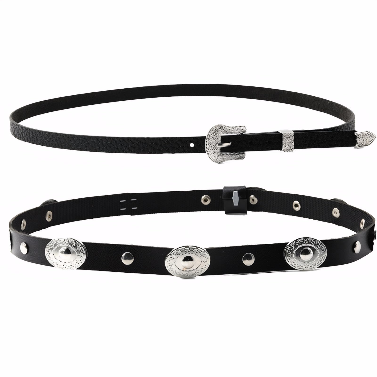 panthra 2 PCS Western Hat Bands for Cowboy Hats,With Buckle  display picture 1