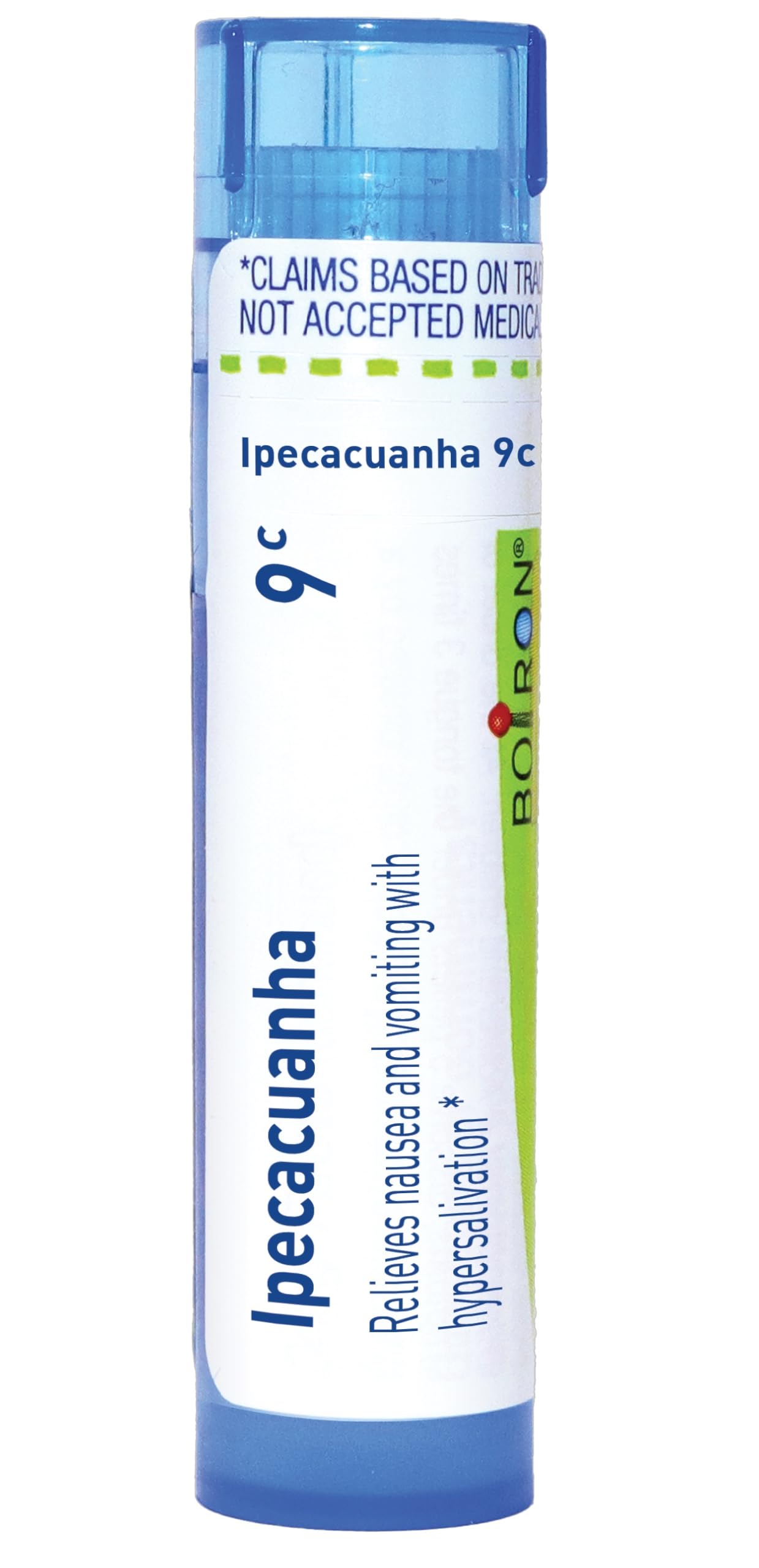 Boiron Ipecacuanha 9C for Nausea & Vomiting with Hypersalivation - 80 Pellets