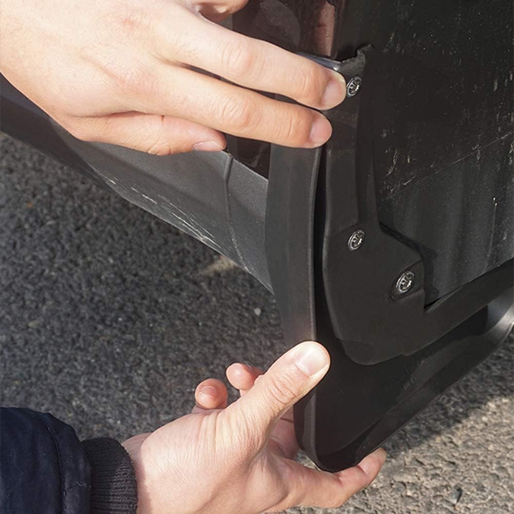 Guardabarros para Isuzu D-MAX 2010-2020: juego de 4 faldillas antibarro para modelo L-4 Doors