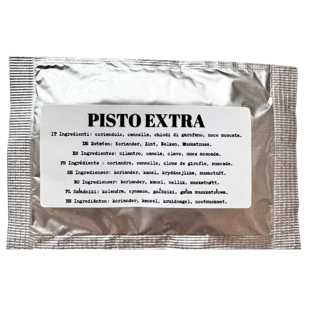 Pisto para rococó y mostaccioli 30 g – Mezcla de especias para dulces, pan de jengibre, muffin, pastel de ciruela – canela, nuez moscada, clavo de olor, cilantro