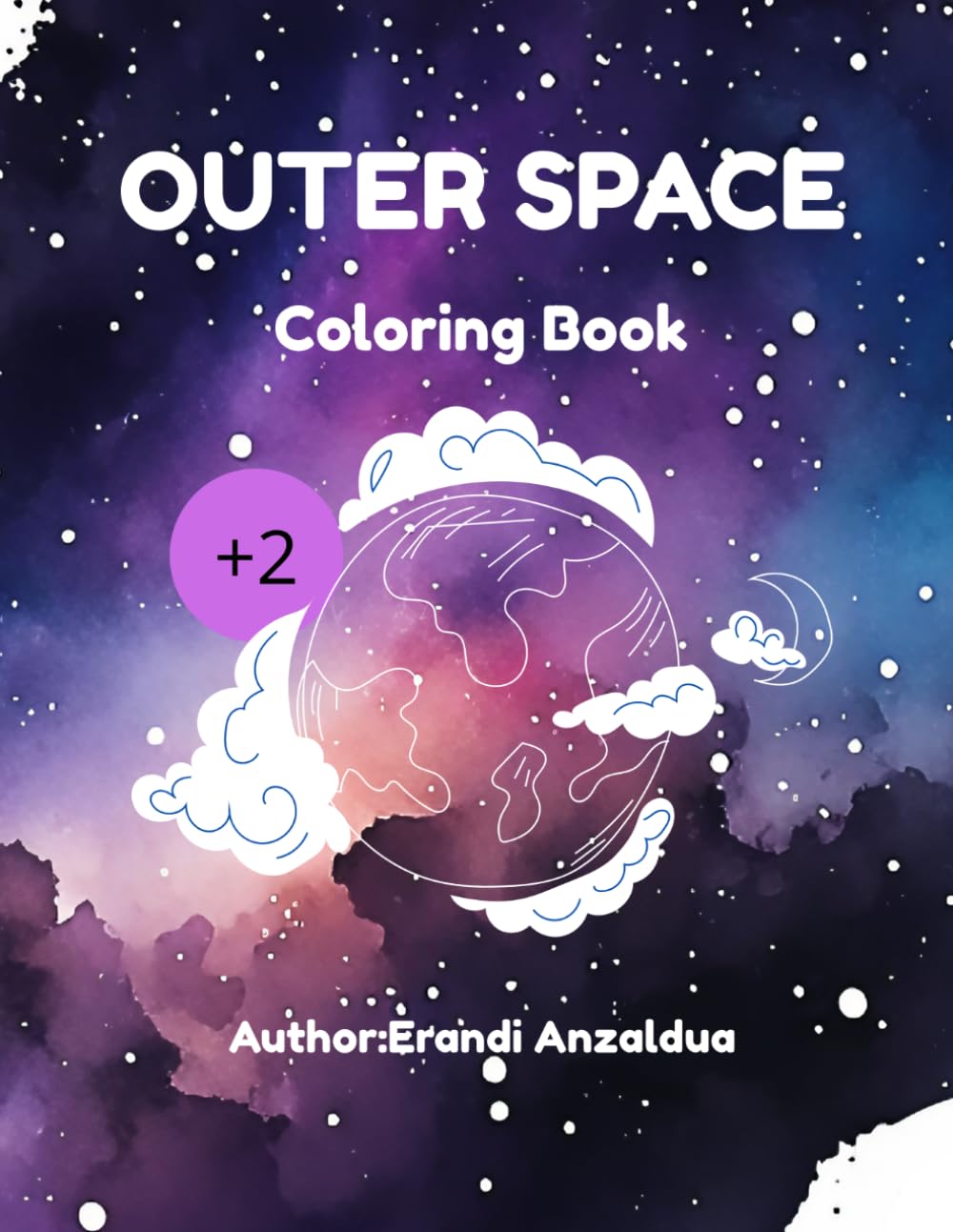 Outer Space: Coloring Book