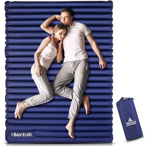 HIKENTURE - Esterilla Aislante para Camping, Doble colchoneta Hinchable Cover
