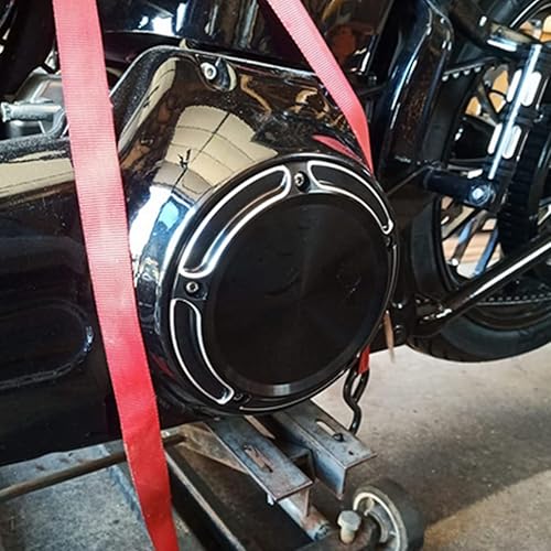 Miniatura 2 de Goldfire Cubierta de temporizador Derby de 5 agujeros y cubiertas de puntos para Harley 1999-2014 Big Twin Cam Touring Road King Electra Glide FLHR