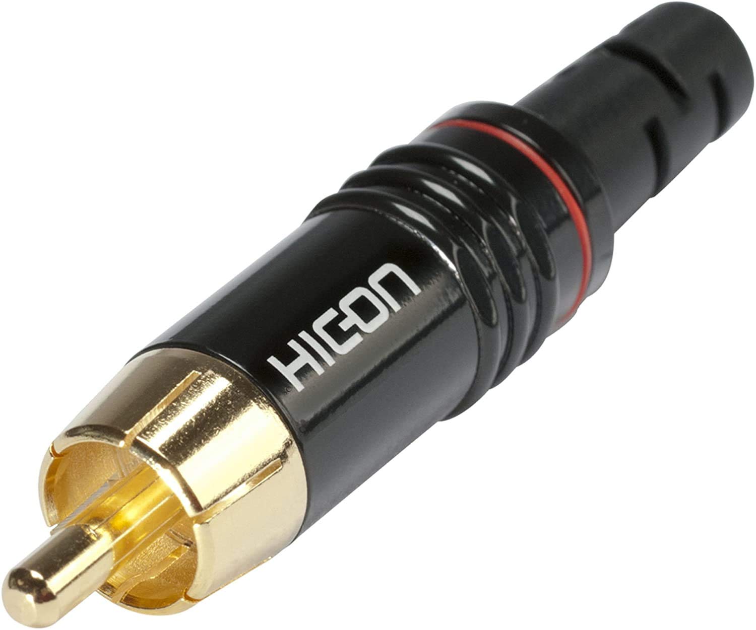 HICON HI-CM06 HI-CM06 Lot de 4 fiches RCA NTL + 2 x RCA RCA ROUGE / BLANC codées par SOMMER CABLE - HI-CM06-NTL/RED