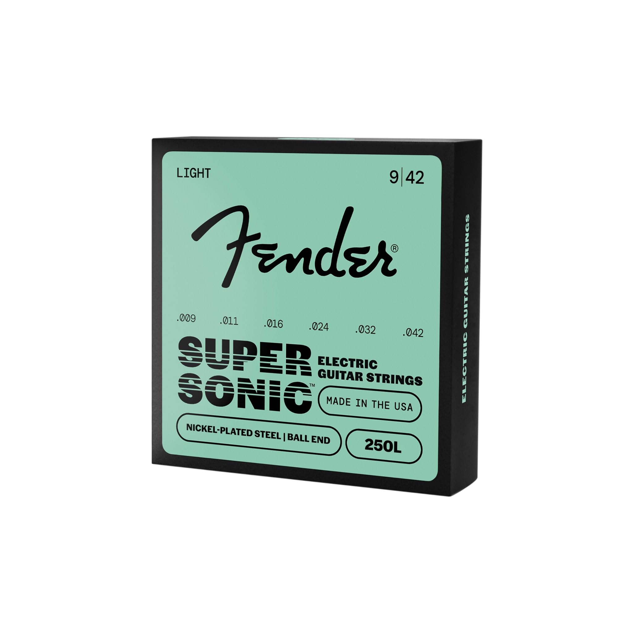 【中古】Fender エレキギター弦 Super 250L NPS Ball End Strings (.009-.042) 3-Pack Amazon.com: Fender Super 250 Electric Guitar Strings, Nickel