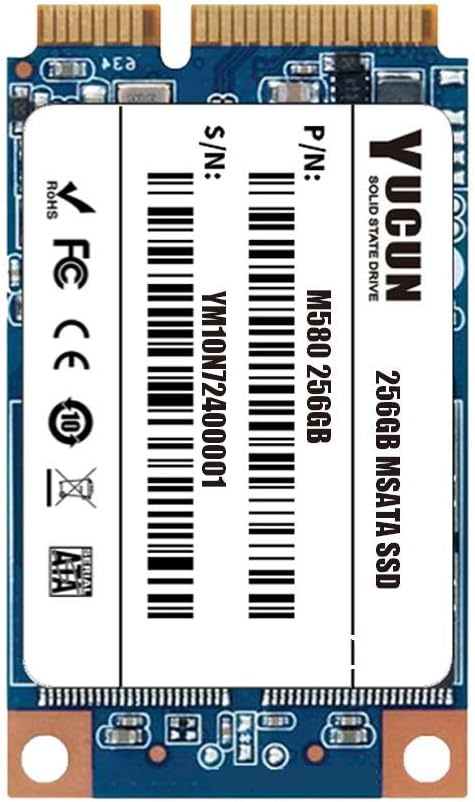SSD YUCUN MSATA 128 Go - Disque Interne Flash - Neuf Sous Blister