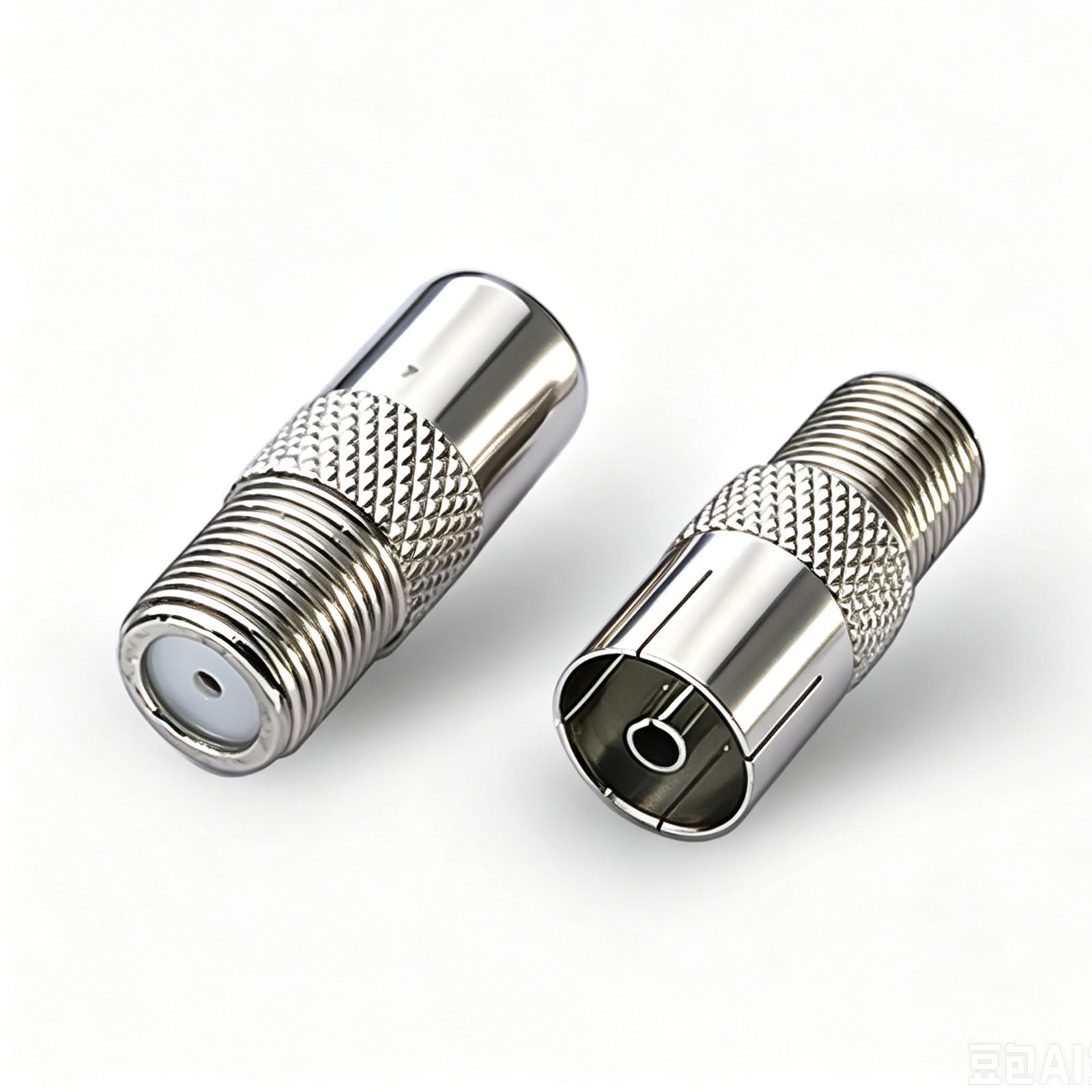 SEYUGOPTI F PAL Koax Adapter Set für TV Antenne Satellit 2 S