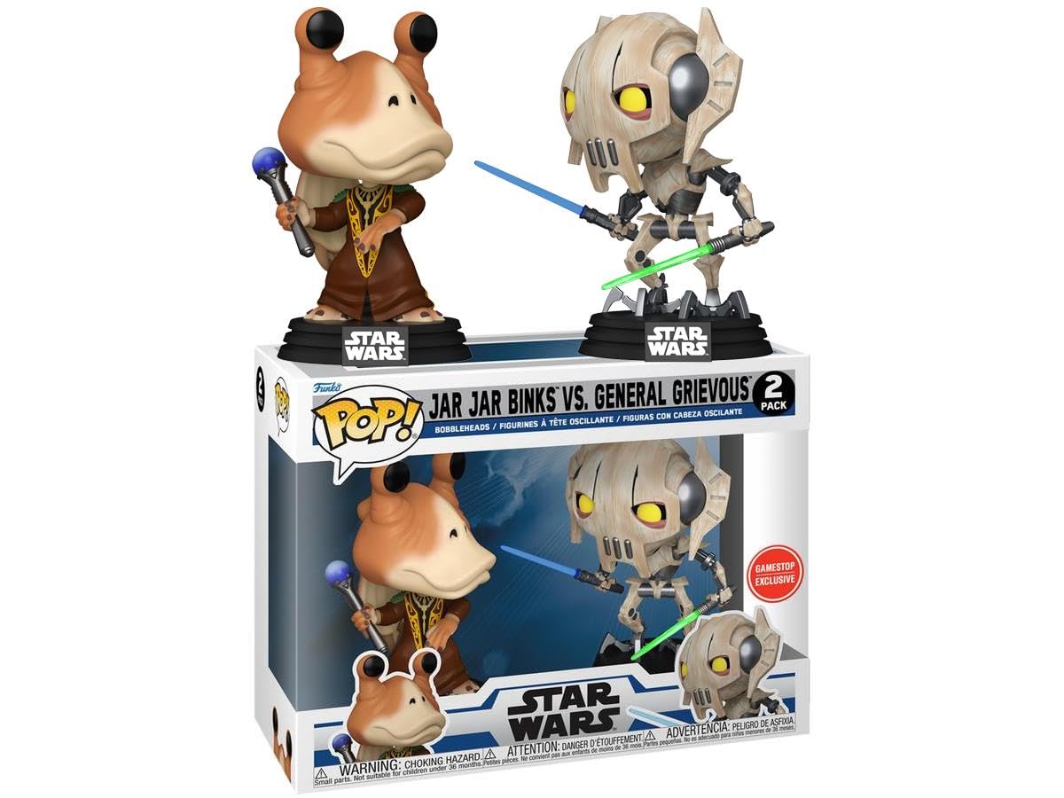 Funko Pop! Disney: Star Wars The Clone Wars - Jar Jar Binks vs