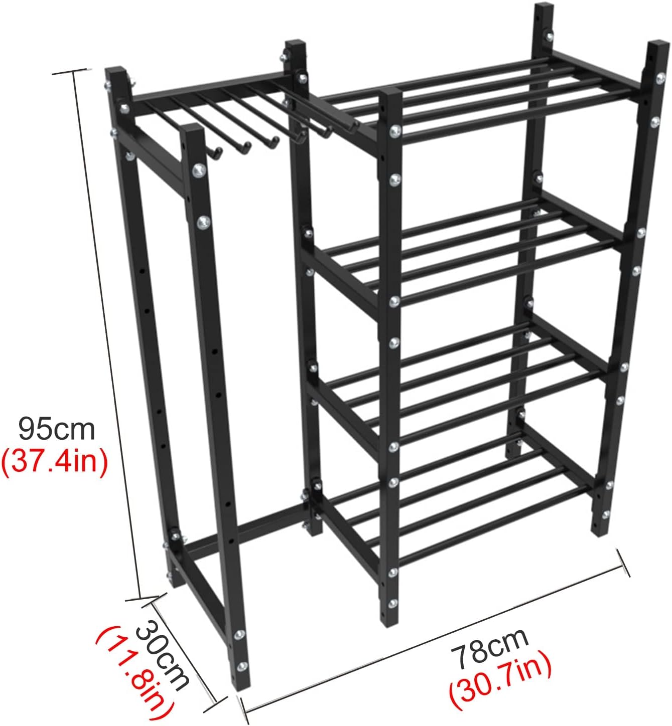 Heavy Duty Floorstanding Baseball Bats Storage Organizer Holder, Large Capacity Metal Sports Equipment Display Stand Rack for Softball Helmets (Style : Style1) (Style2 Style1)