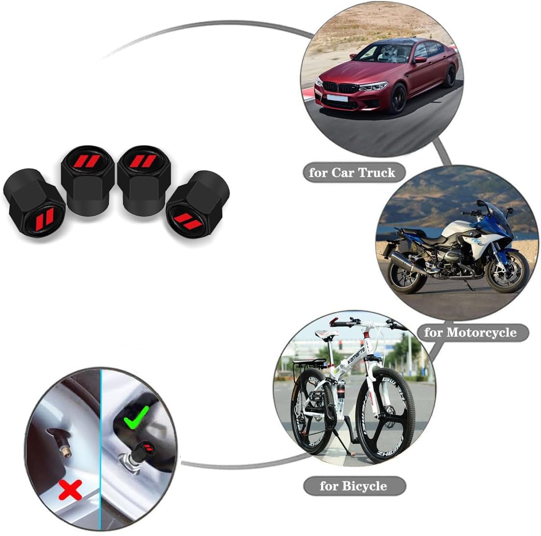 License Plate for Dodge Premium Black Steel License Plate Holder Compatible All Vehicle License Plate Tag Cover Fit Accessories Included (red) (for Dodge) - Image 5