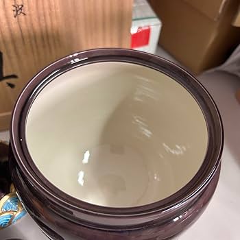 値下げ茶道具　中村翠嵐　皆具一式　共箱 中古】【茶器/茶道具 皆具】 紫交趾焼き 地紙流水 扇面流し 中村